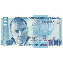 Banknote, Armenia, 100 Dram, 1998, KM:42, UNC(65-70)