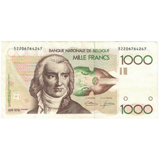 Banknote, Belgium, 1000 Francs, 1980, KM:144a, EF(40-45)