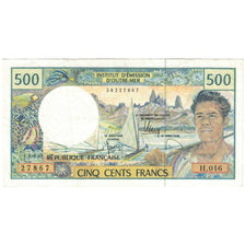 Banknote, French Pacific Territories, 500 Francs, Undated (1992), KM:1a