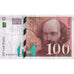 France, 100 Francs, Cézanne, 1997, VF(30-35), Fayette:74.1, KM:158a