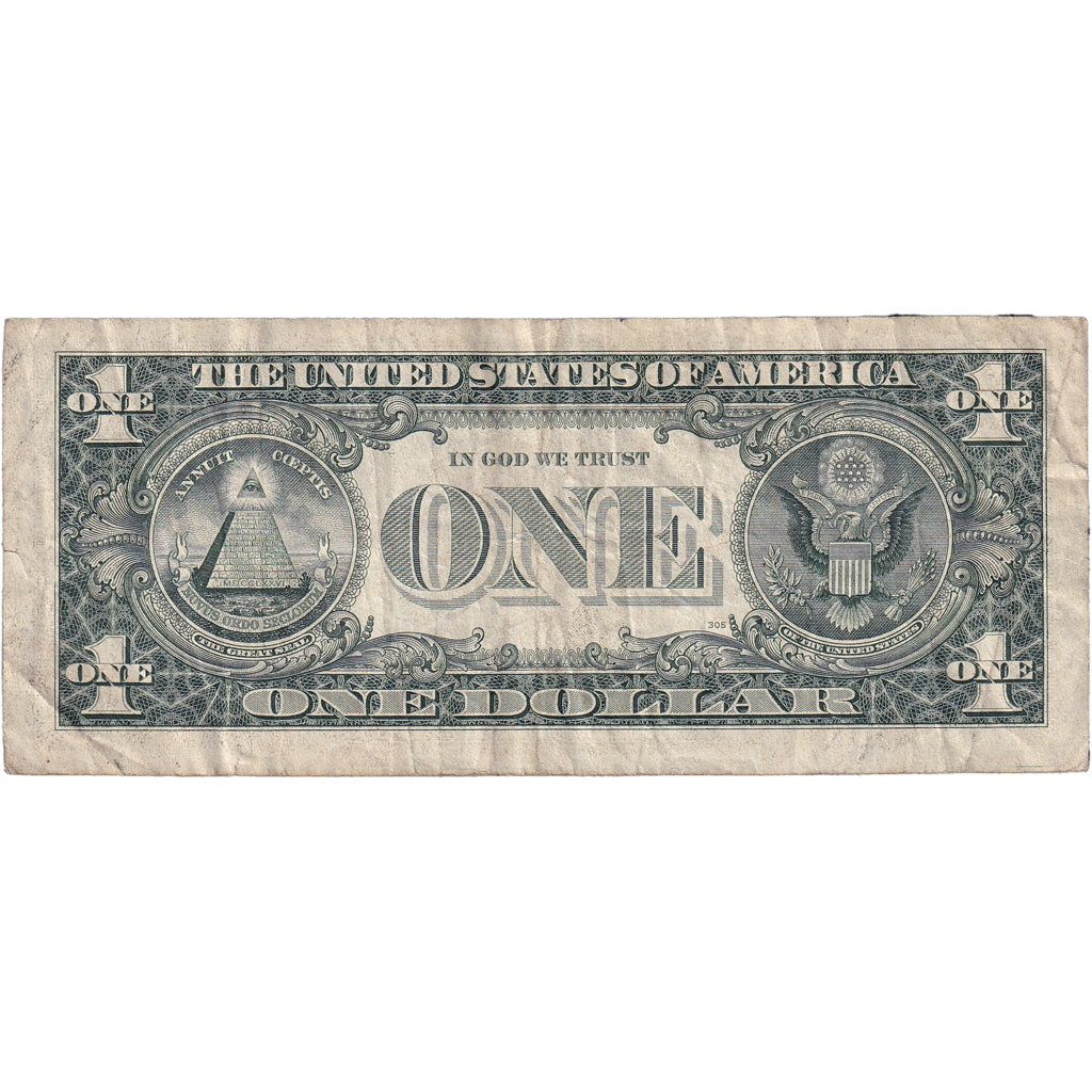 Geldschein, Vereinigte Staaten, 1 Dollar, 1981, S