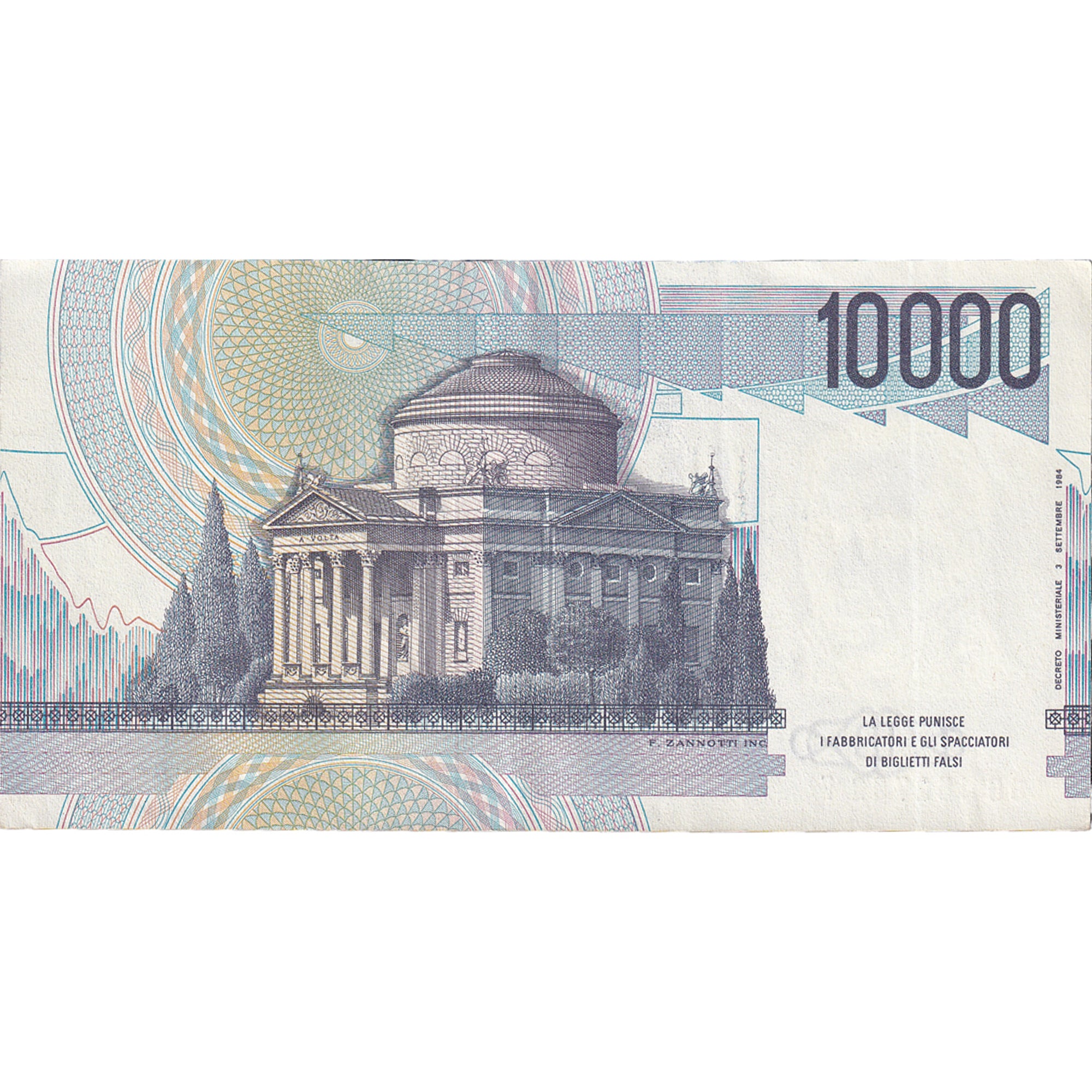 Billet, Italie, 10,000 Lire, 1984-09-03, KM:112c, SUP