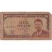Banknot, Gwinea, 10 Sylis, 1960-03-01, KM:16, VG(8-10)