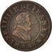 Münze, Frankreich, Henri IV, Double Tournois, 1598, Paris, SS, Kupfer, CGKL:222