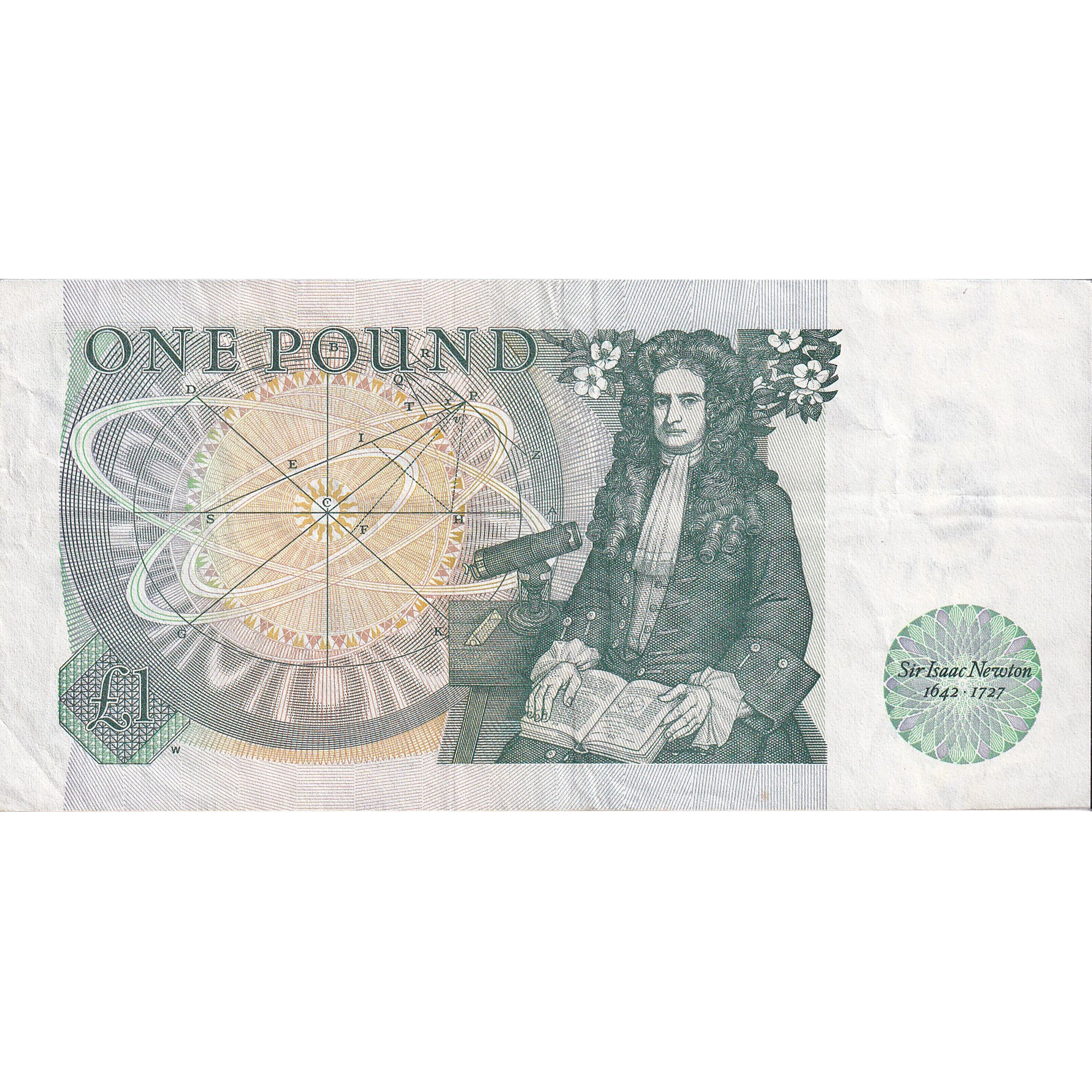 Banknote, Great Britain, 1 Pound, Undated (1981-84), KM:377b, EF(40-45)