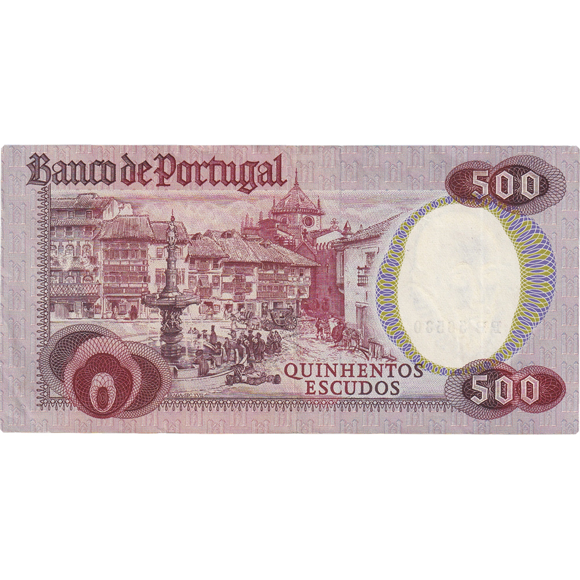 Banknot, Portugal, 500 Escudos, 1979, 1979-10-04, KM:177a, EF(40-45)