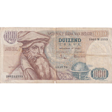 Banknote, Belgium, 1000 Francs, 1970, 1970-07-13, KM:136b, VF(20-25)