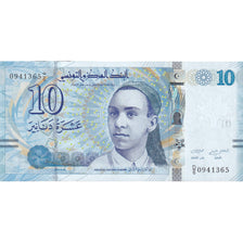 Banknote, Tunisia, 10 Dinars, 2013, 2013-03-20, KM:96, UNC(65-70)