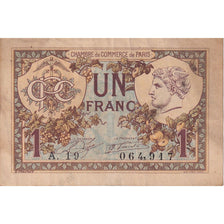 France, Paris, 1 Franc, 1922, VF(20-25), Pirot:97.36
