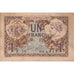 France, Paris, 1 Franc, 1922, VF(20-25), Pirot:97.36
