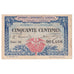 France, Corbeil, 50 Centimes, 1920, VF(30-35), Pirot:50-1