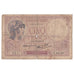France, 5 Francs, Violet, 1939, V.64198, B, Fayette:4.11, KM:83