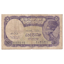 Banknote, Egypt, 5 Piastres, L.1940, KM:180a, VG(8-10)