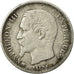 Moneda, Francia, Napoleon III, Napoléon III, 50 Centimes, 1858, Paris, BC+