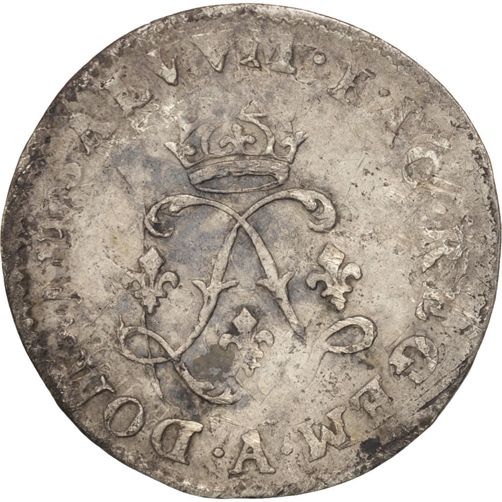 France, Louis XIV, 4 Sols aux 2 L, 1692, Paris, F(12-15), KM 281.1
