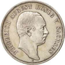 German States, SAXONY-ALBERTINE, Friedrich August III, 3 Mark, 1910