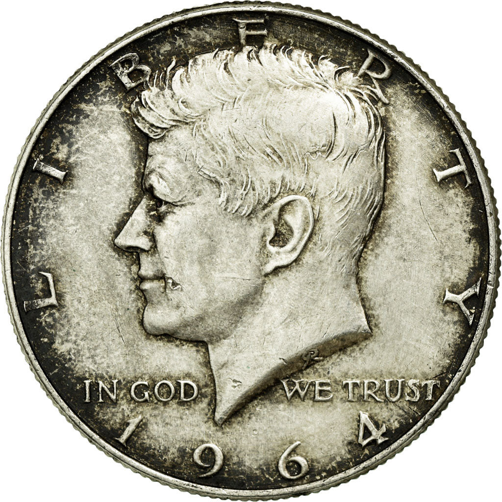 Moneta, Stati Uniti, Kennedy Half Dollar, Half Dollar, 1964, U.S. Mint