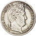 Moneda, Francia, Louis-Philippe, 50 Centimes, 1847, Strasbourg, MBC, Plata