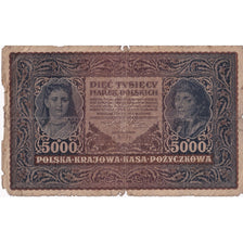 Billet, Pologne, 5000 Marek, 1920, 1920-02-07, KM:31, B