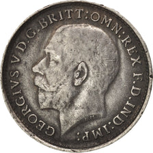 Great Britain, George V, 3 Pence, 1915, EF(40-45), Silver, KM:813
