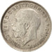 Gran Bretaña, George V, 3 Pence, 1919, MBC+, Plata, KM:813