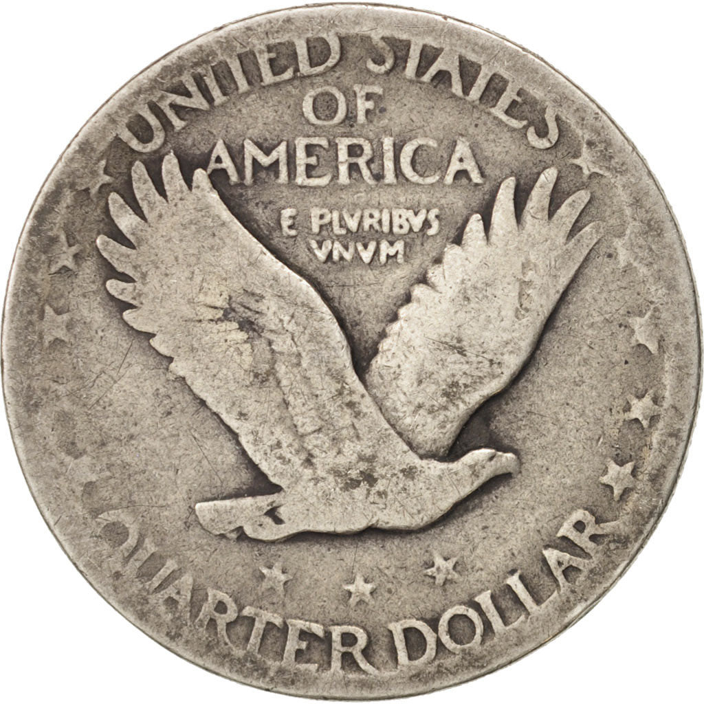 United States, Standing Liberty Quarter, 1925, Philadelphia, KM 145