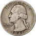 United States, Washington Quarter, 1942, Philadelphia, KM 164