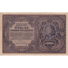 Billet, Pologne, 1000 Marek, 1919, 1919-08-23, KM:29, TB+