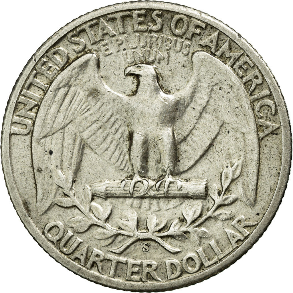 Coin, United States, Washington Quarter, Quarter, 1942, U.S. Mint, San