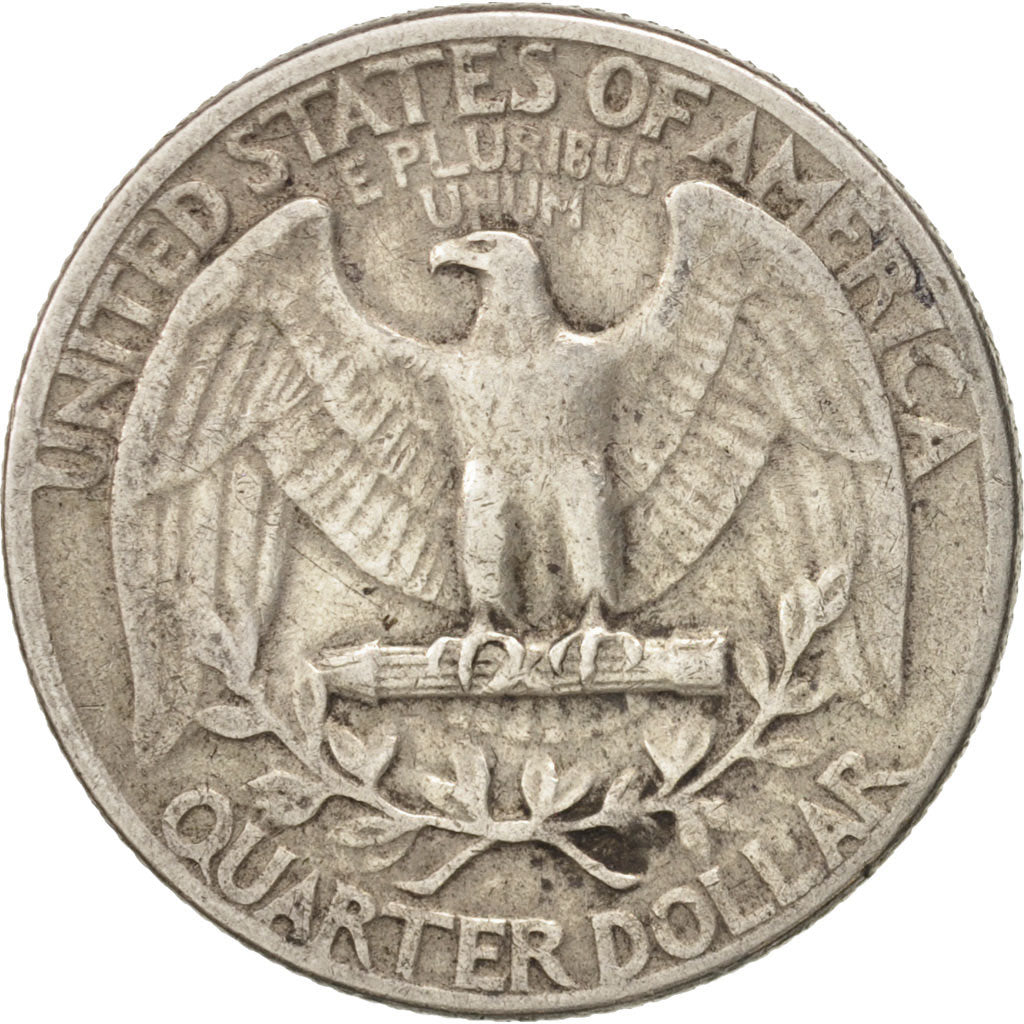 United States, Washington Quarter, 1943, Philadelphia, KM 164
