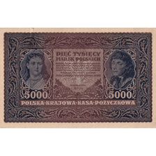 Banconote, Polonia, 5000 Marek, 1920, 1920-02-07, KM:31, BB