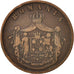 Romania, Carol I, 10 Bani, 1867, Heaton, EF(40-45), Copper, KM:4.1