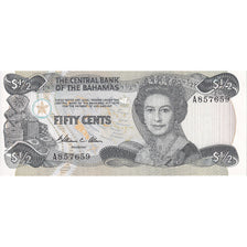 Banknote, Bahamas, 1/2 Dollar, L.1974 (1984), Undated, KM:42a, UNC(65-70)