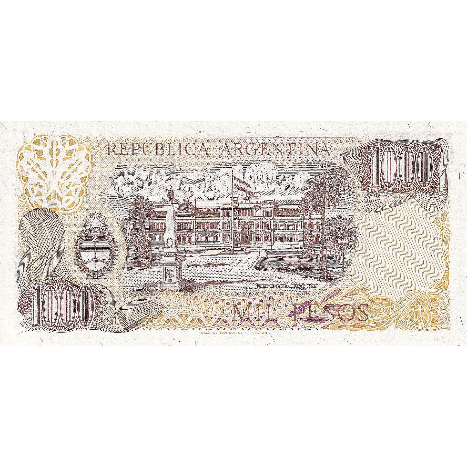 Billete, 1000 Pesos, Argentina, KM:304b, UNC