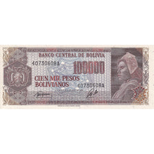 Banknote, Bolivia, 100,000 Pesos Bolivianos, 1984, 1984-06-05, KM:171a
