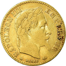 Munten, Frankrijk, Napoleon III, Napoléon III, 10 Francs, 1862, Paris, FR+