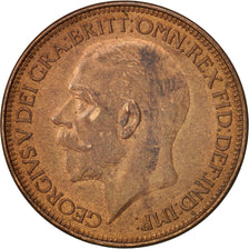 Great Britain, George V, 1/2 Penny, 1926, AU(50-53), Bronze, KM:824