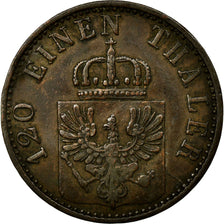 Coin, German States, PRUSSIA, Wilhelm I, 3 Pfennig, 1868, Paris, EF(40-45)