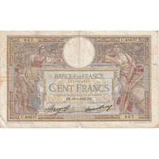 Francja, 100 Francs, Luc Olivier Merson, 1933, C.40637, VG(8-10), KM:78c