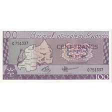 Rwanda, 100 Francs, 1964, 1964-07-01, KM:8a, UNC(65-70)