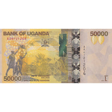 Uganda, 50,000 Shillings, 2013, Undated (2013)., KM:54, UNC(65-70)