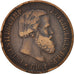 Coin, Brazil, Pedro II, 20 Reis, 1869, VF(30-35), Bronze, KM:474