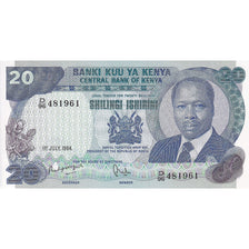 Banknote, Kenya, 20 Shillings, 1984, 1984-07-01, KM:21c, UNC(65-70)