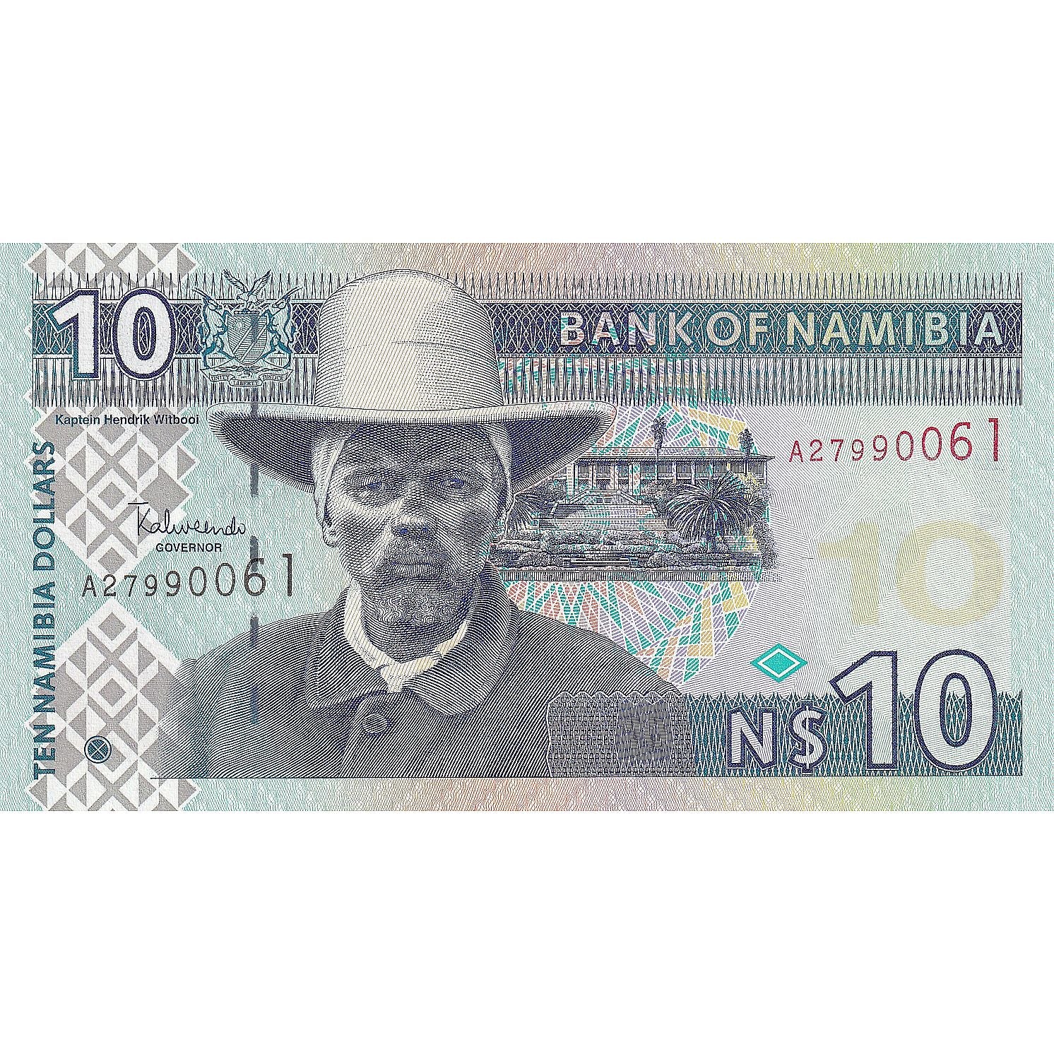 Namibia, 10 Namibia dollars, 1993, KM:1a, UNC(65-70)