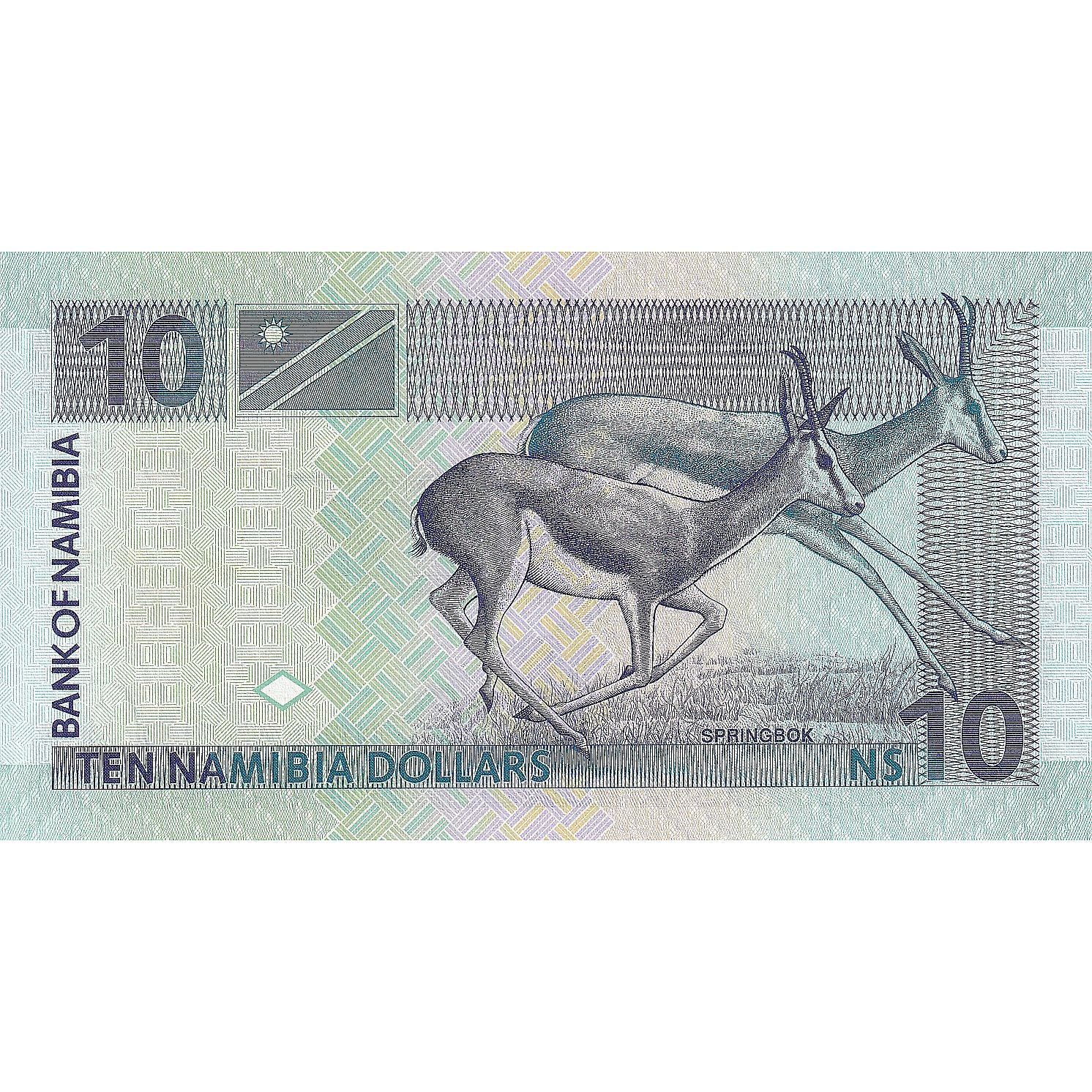 Namibia, 10 Namibia dollars, 1993, KM:1a, UNC(65-70)