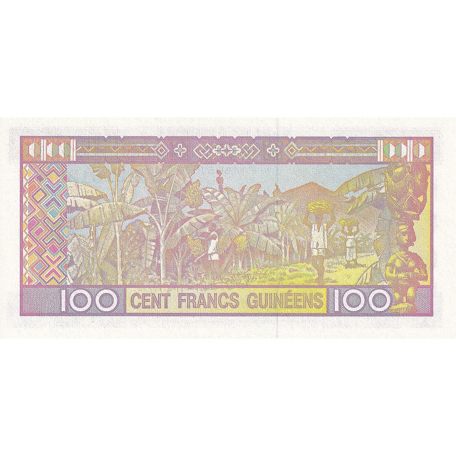 Guinea, 100 Francs, 2010, 1960-03-01, KM:30a, UNC(65-70)