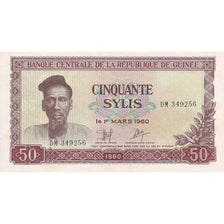 Guinea, 50 Sylis, 1960, 1960-03-01, KM:25a, UNC(65-70)