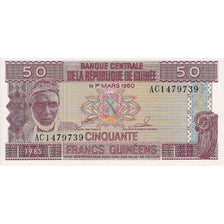 Guinea, 50 Francs, 1960-03-01, KM:29a, UNC(65-70)