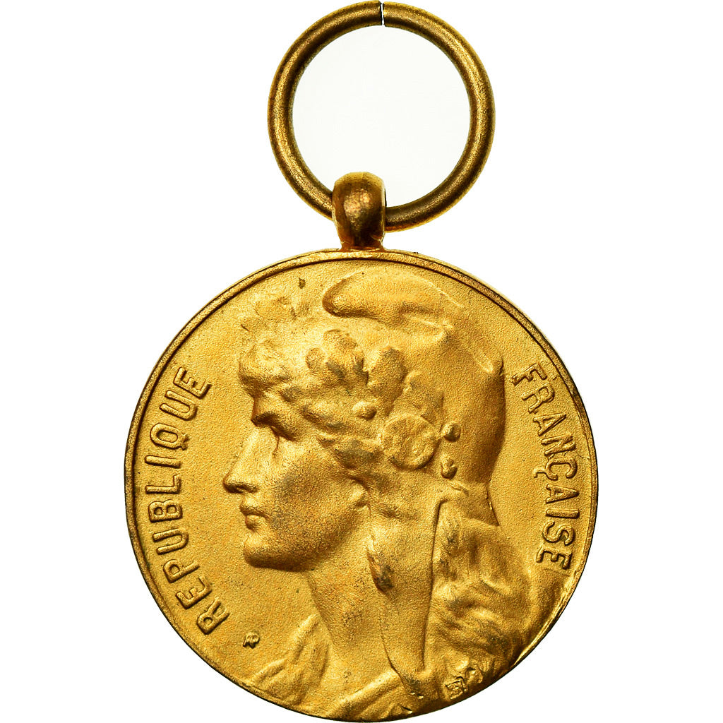 France, Mines, Industrie Travail Commerce, Medal, 1978, Excellent Quality, Gilt