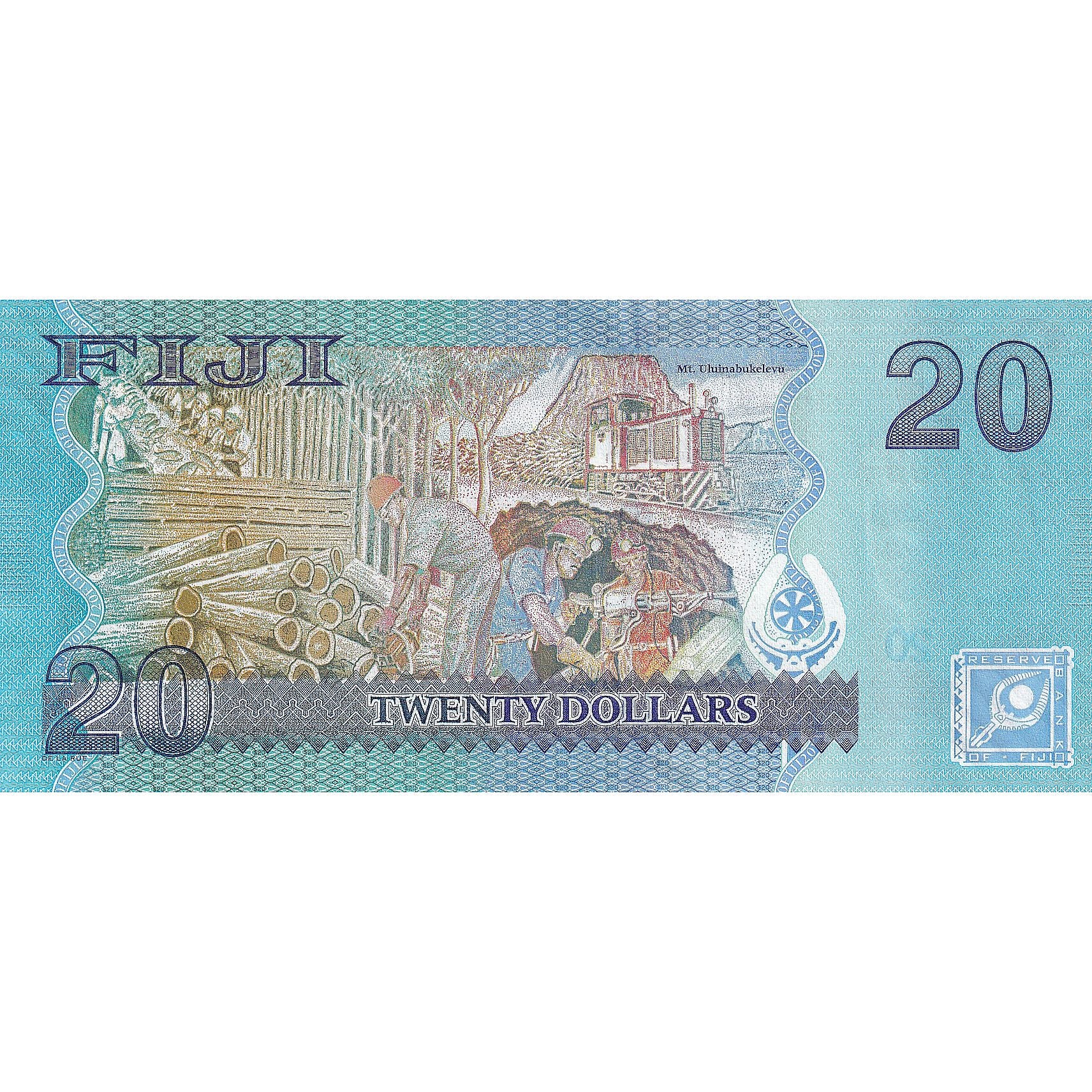 Fiji, 20 Dollars, 2013, KM:117, UNC(65-70)